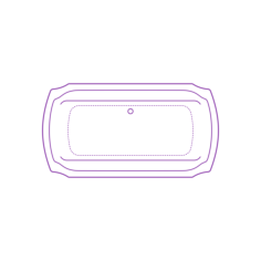 Fixtures Bathtubs Baths Toto Guinevere Soaking Tub Vinyl Svg File, Free Vectors File